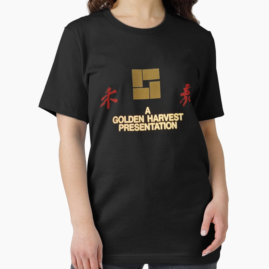 Golden harvest logo essential t shirt by SaraSantamar