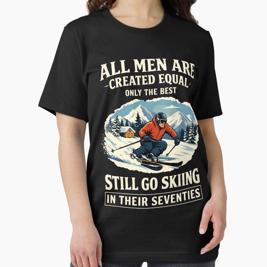All men are created equal only the best still go skiing in their 70s by RyuEssence