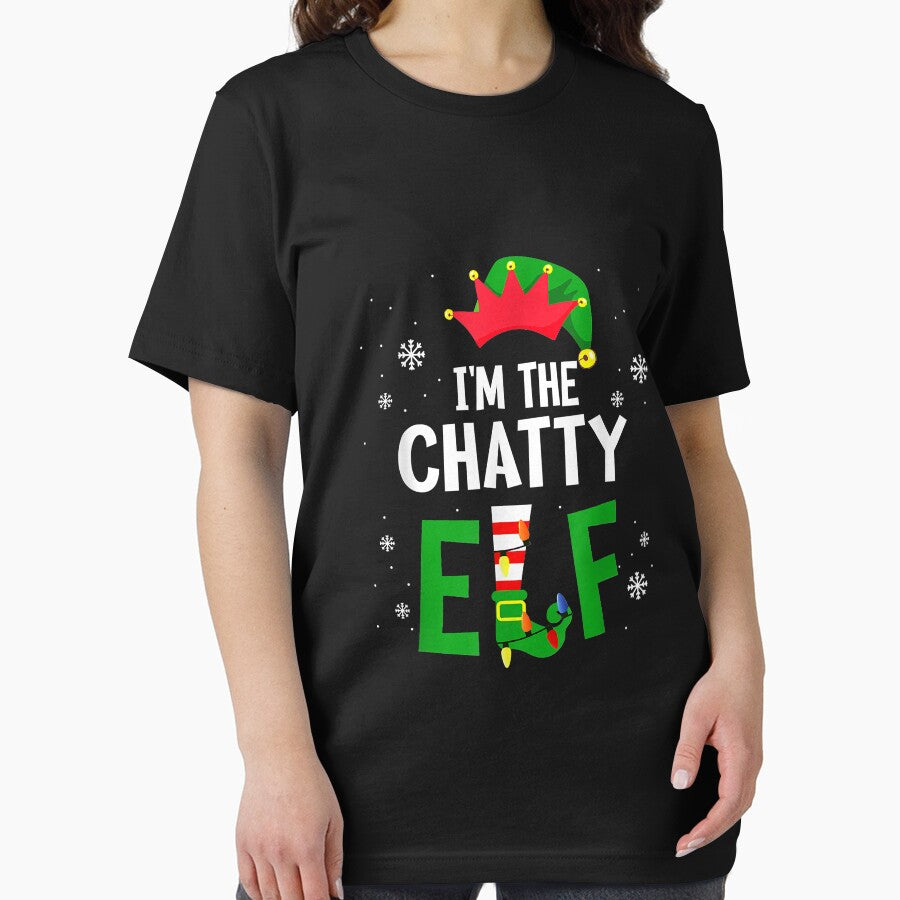 I'm The Chatty Elf Matching Family Group Christmas by virnmjan