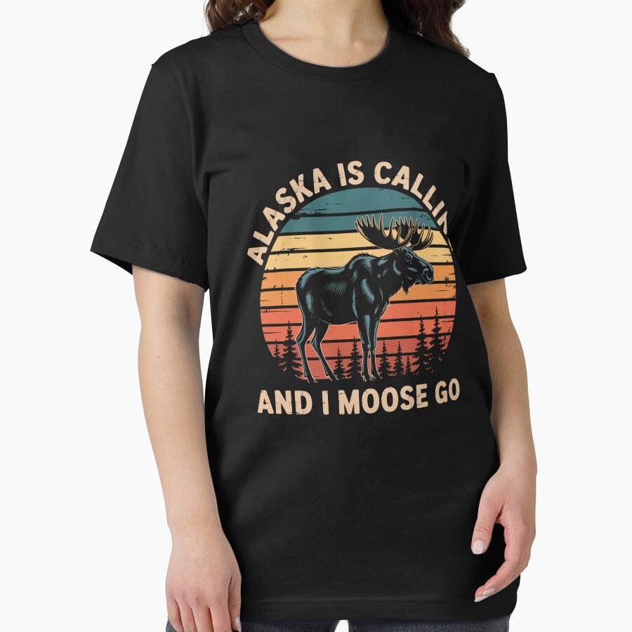 Alaska Moose Tourist Travel by NewIdeasSArt