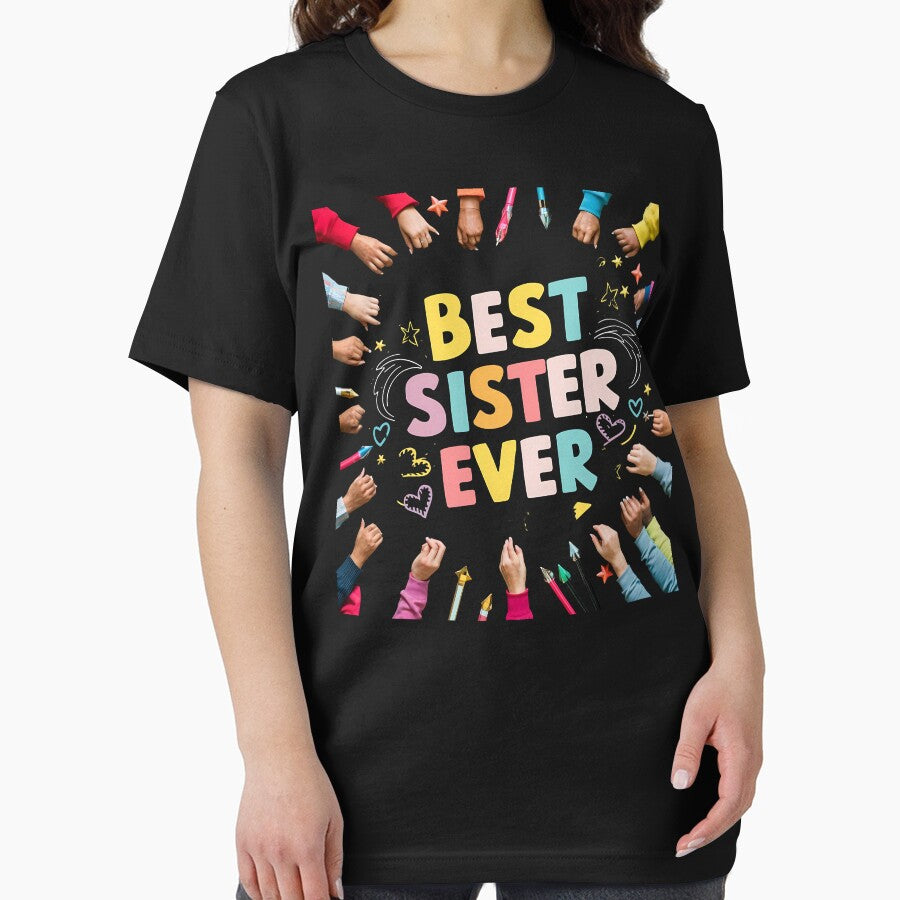 best sister ever Classic T-Shirt by Egyptian king ⭐⭐⭐⭐⭐