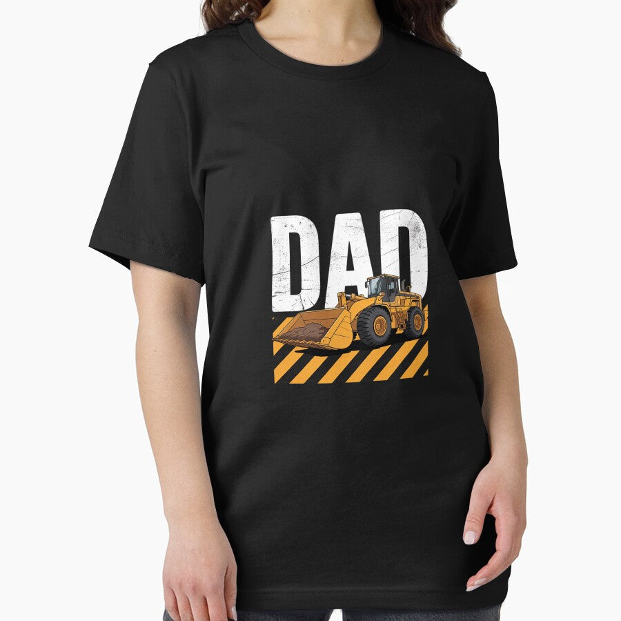 Excavator Dad Construction Fathers Day Birthday Father by HardcoreTour