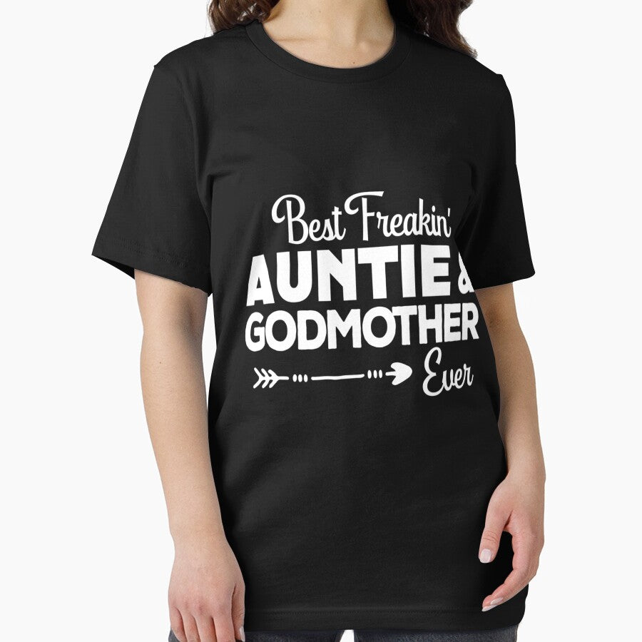 Best Freakin'Auntie & Godmother Ever Christmas Gift Aunt by Kinalan