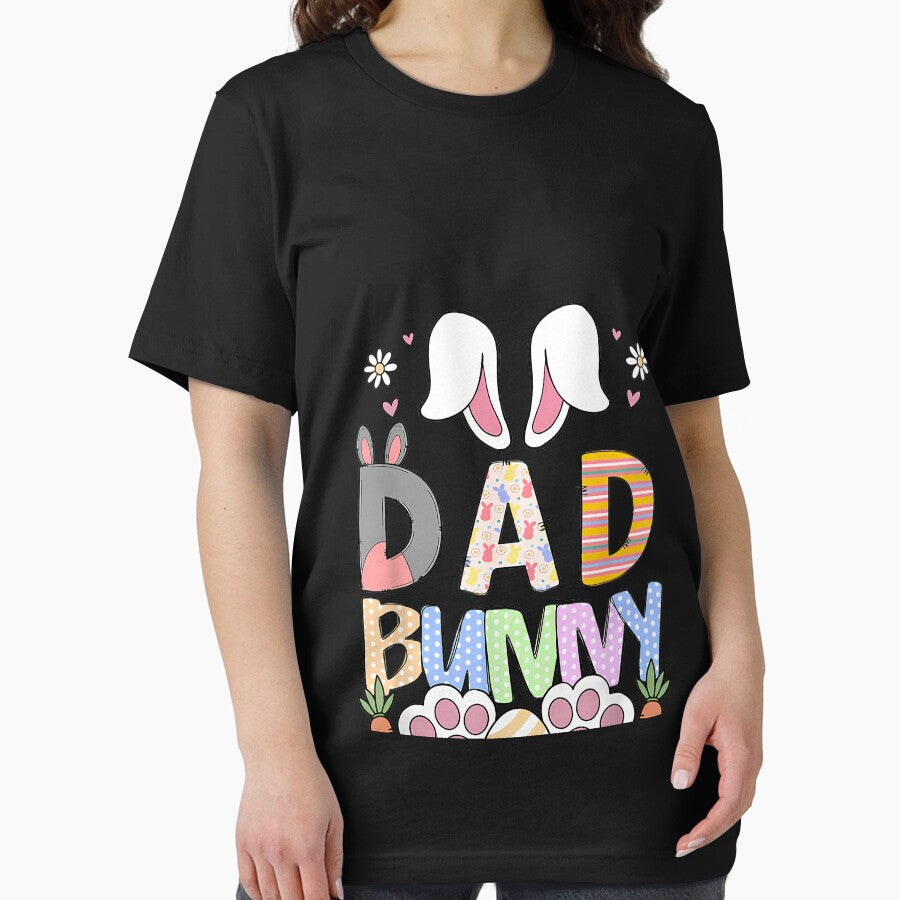 Dad Bunny Ears Easter Family Matching by CriseldaBruning
