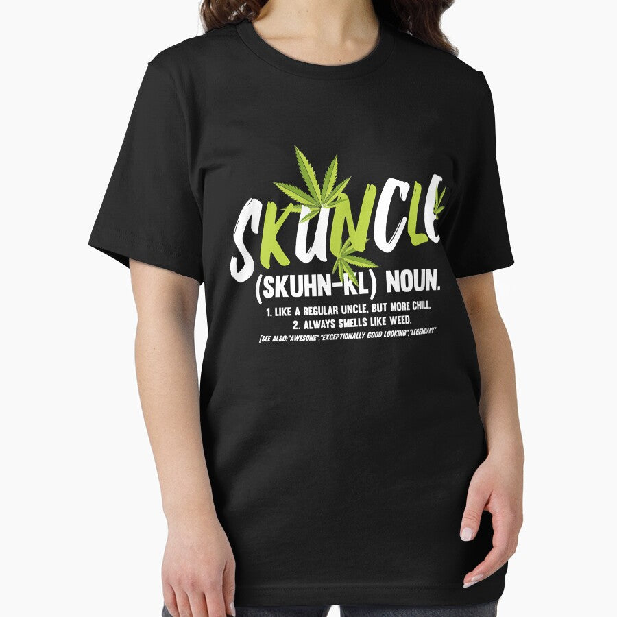 Funny Uncle Weed Smoker Skuncle Marijuana Uncle by SeppeGoffin