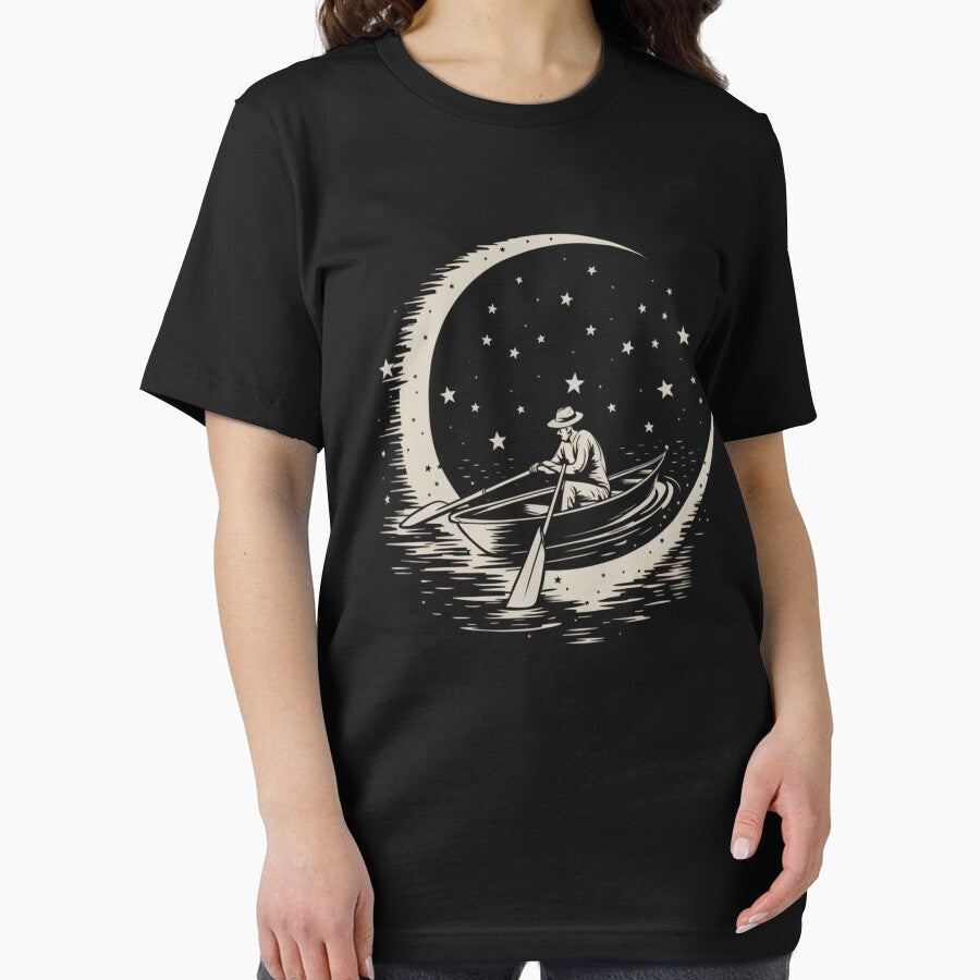 Peaceful Boating On The moon by Rell1970