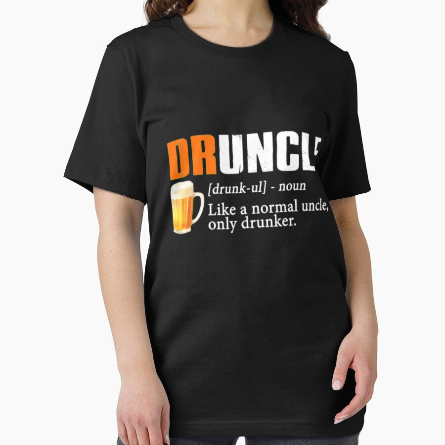 Druncle Shirt - Funny Gift for Uncle Beer Lover by ILLYL Creatives