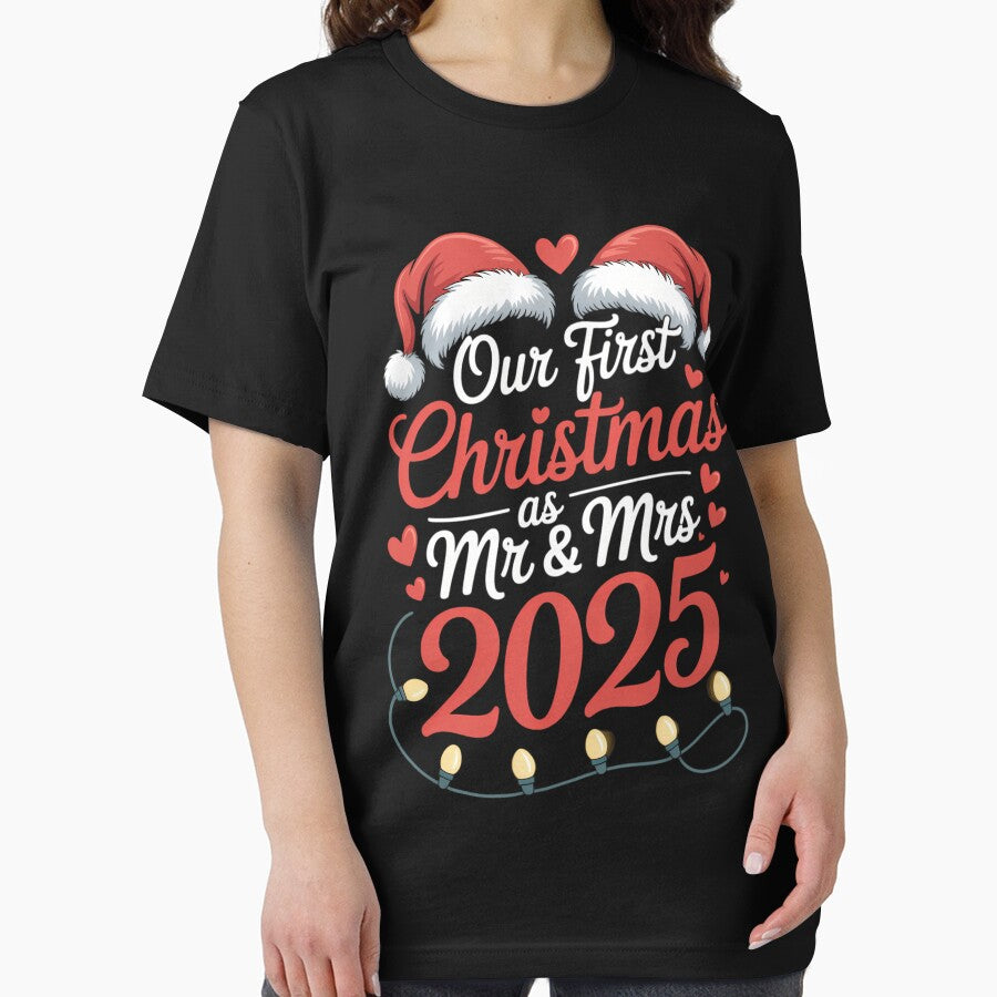 Our First Christmas As Mr Mrs 2025 Married Couples Matching by CookWorldLaughs