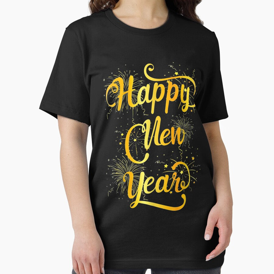 Happy New Year 2022 New Years Eve Party Supplies T-Shirt by Knight-Saverin
