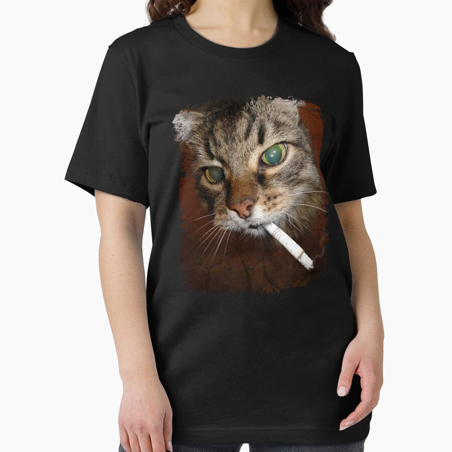Funny Smoking Cat Meme by Eh Plus Designs