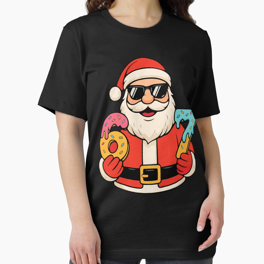 Santa Says 6 7 Ice Cream Drip Christmas Shirt by tangobil