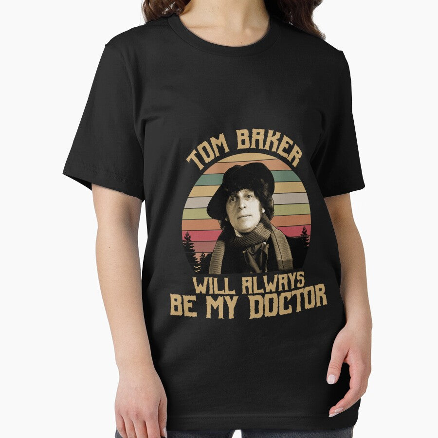 Tom Baker Will Always Be My Doctor Retro Vintage, Logo Cheap, Logo 90's by JayvionIb