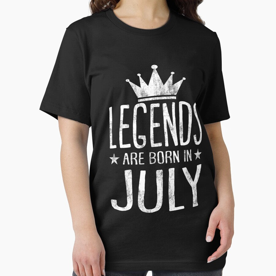 Legends are born in July shirt by niftee