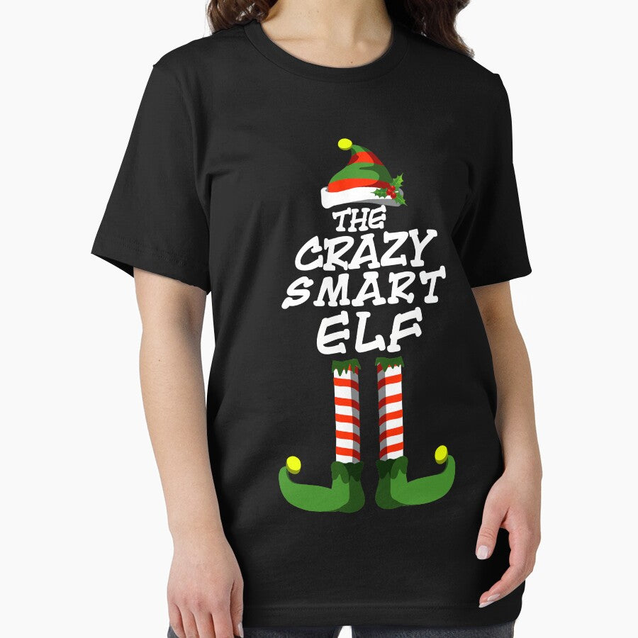 Crazy Smart Elf Matching Family Group Christmas Pajama Party by VIKAZRR