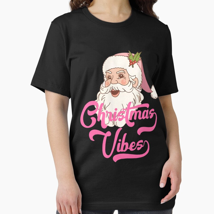 Retro Vintage Pink Santa Claus Pink Christmas Vintage Christmas Vintage Santa Retro Christmas by JohnParsons32