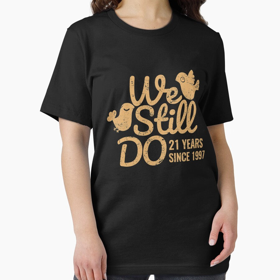 21st Wedding Anniversary Tee Twenty-One Years of Marriage Couple Clothing, Phone Cases And Other Gifts by MemWear