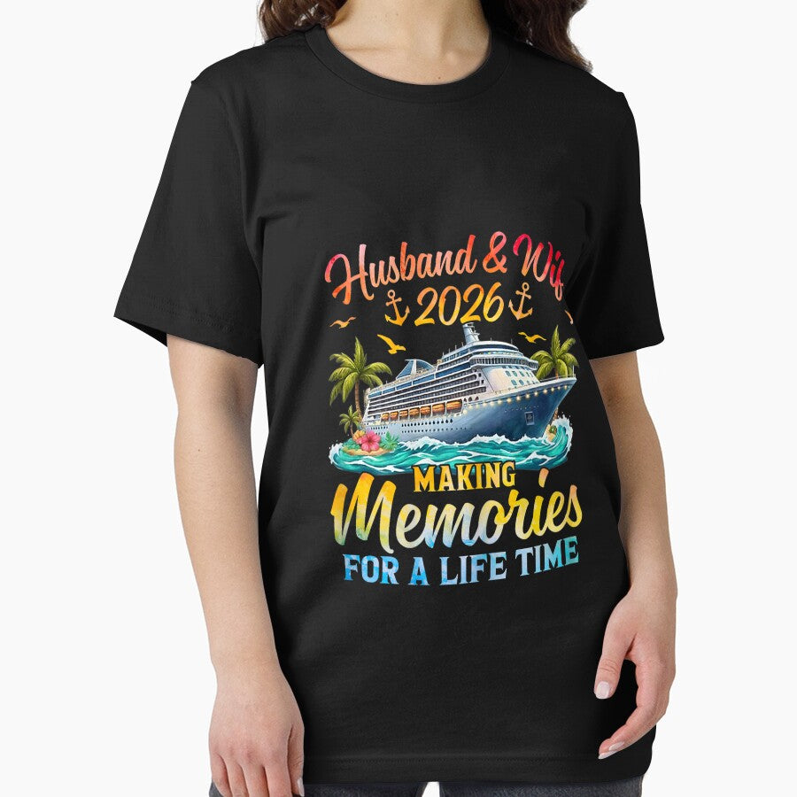 Husband & Wife 2026 Making Memories Cruise Matching Couple by FrankIsabel