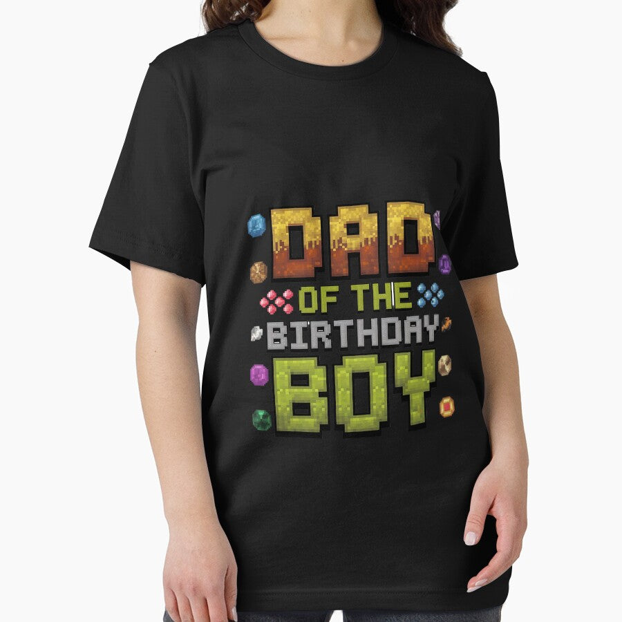 Dad Of The Birthday Boy Bday Party Video Gamer by MythWoot