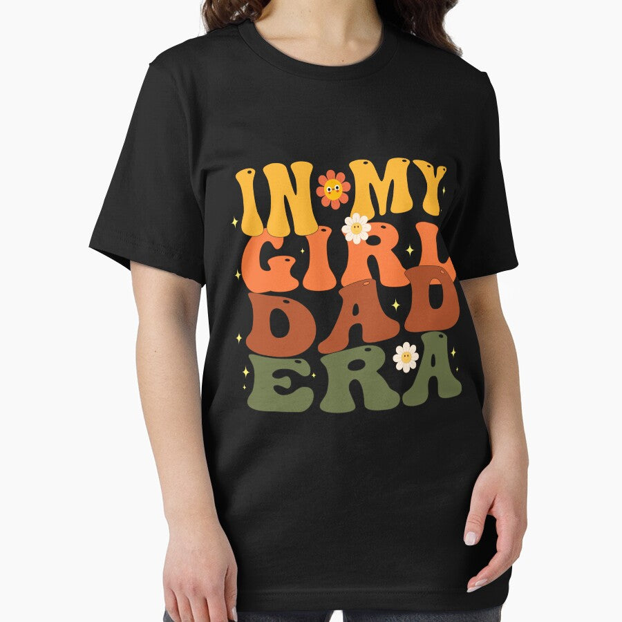 Funny In My girl Dad Era Lover Groovy Daddy Fathers Day by moloudesign