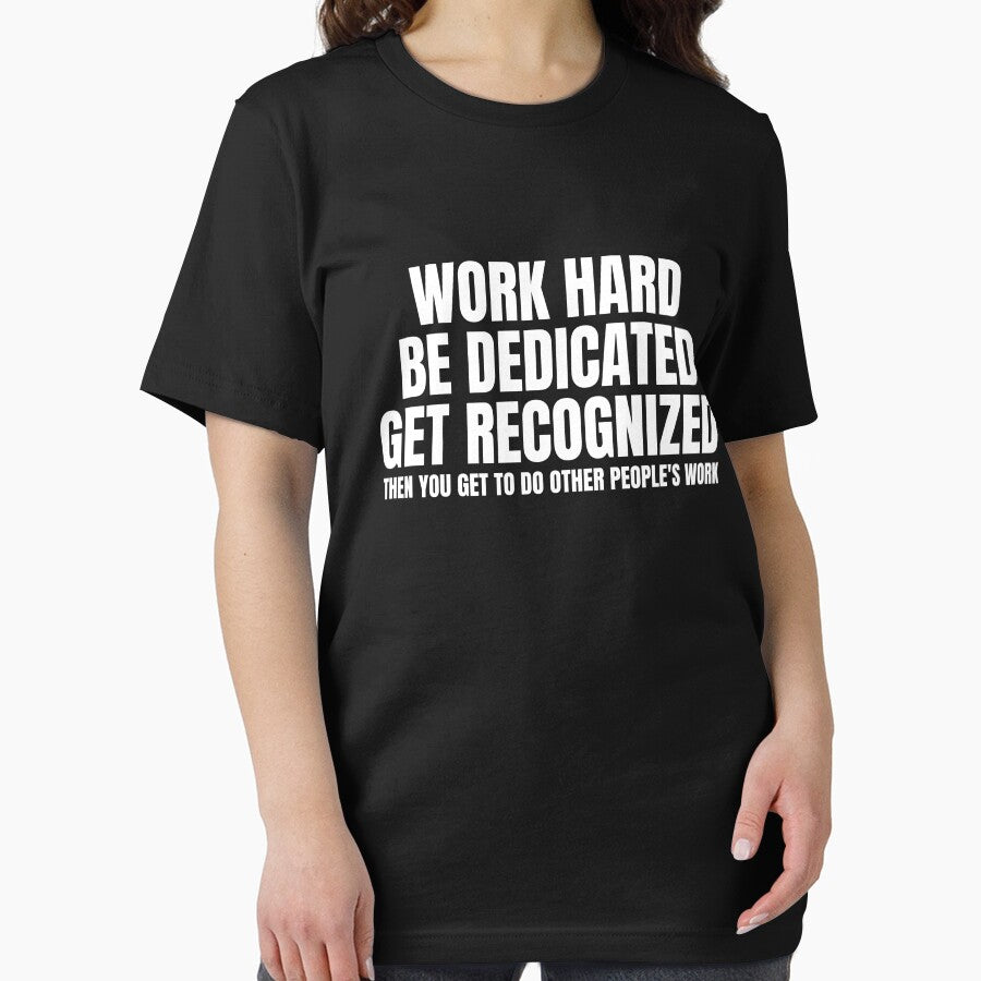 Work Hard Job Humor Funny Hardworking Extra Work Gear by DynamicDesign
