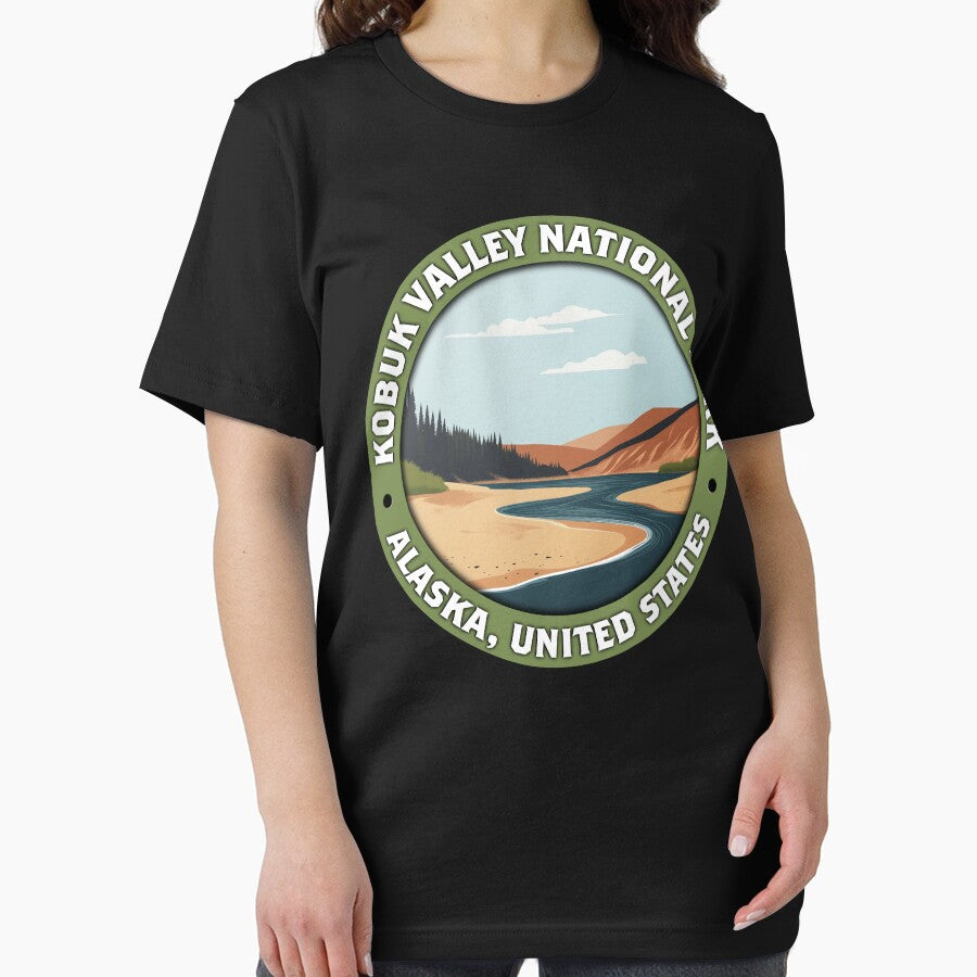 Kobuk Valley National Park Vintage Badge – Minimalist Travel Emblem by Stylish Grapefruit Familia