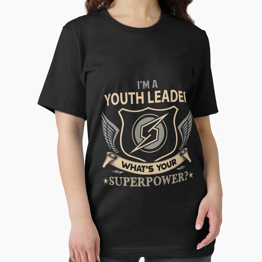 Youth Leader T Shirt - Superpower Job Gift Item Tee by isalvatore
