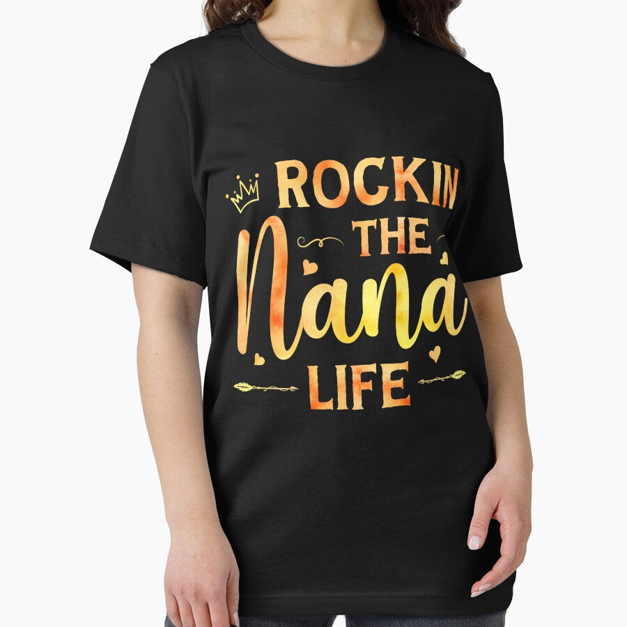 Rockin The Nana Life Cool Grandma Birthday Gifts Idea by topdesignarts