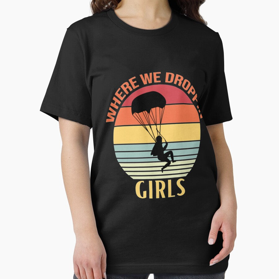 Where We Droppin Girls LOve mask shirt by ClamenTaon