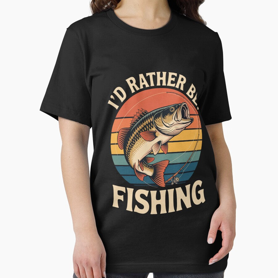 Id Rather Be Bass Fishing-Men Boy Dad Father Day by PattonJillian