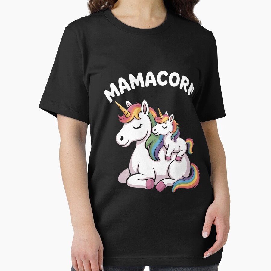 Mamacorn Unicorn Mum Mother's Day Mother Daughter by RonnasJackson