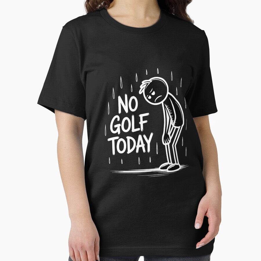 No Golf Today For Golf Lovers by khallidaart
