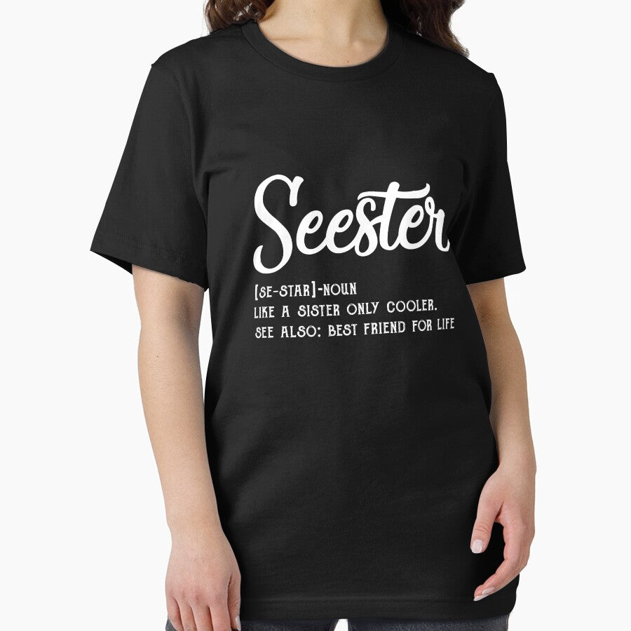 Seester Definition Funny Sister Best Friend For Life by ClaudioUlrich