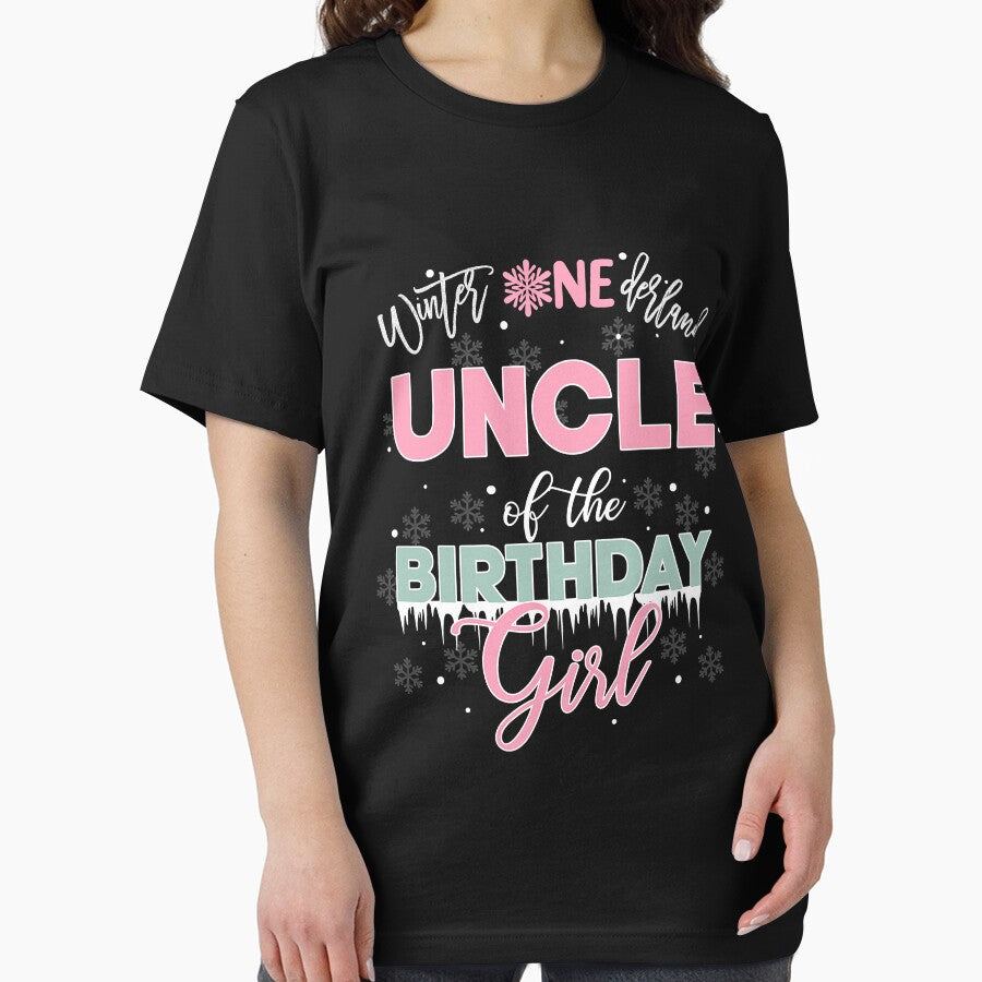 Winter Onederland Uncle Of The Birthday Girl by ericrichard059