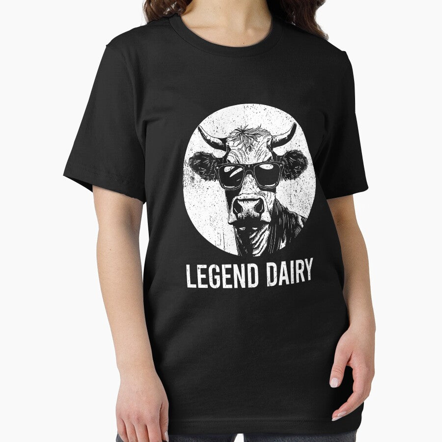 Legend Dairy - Funny Cow Farmer Pun by mhernaevily