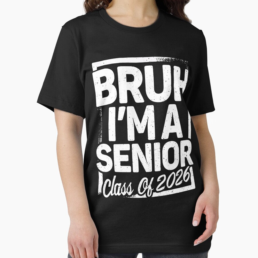 Bruh I'm A Senior 26 Class of 2026 Funny School Graduation by FrankIsabel
