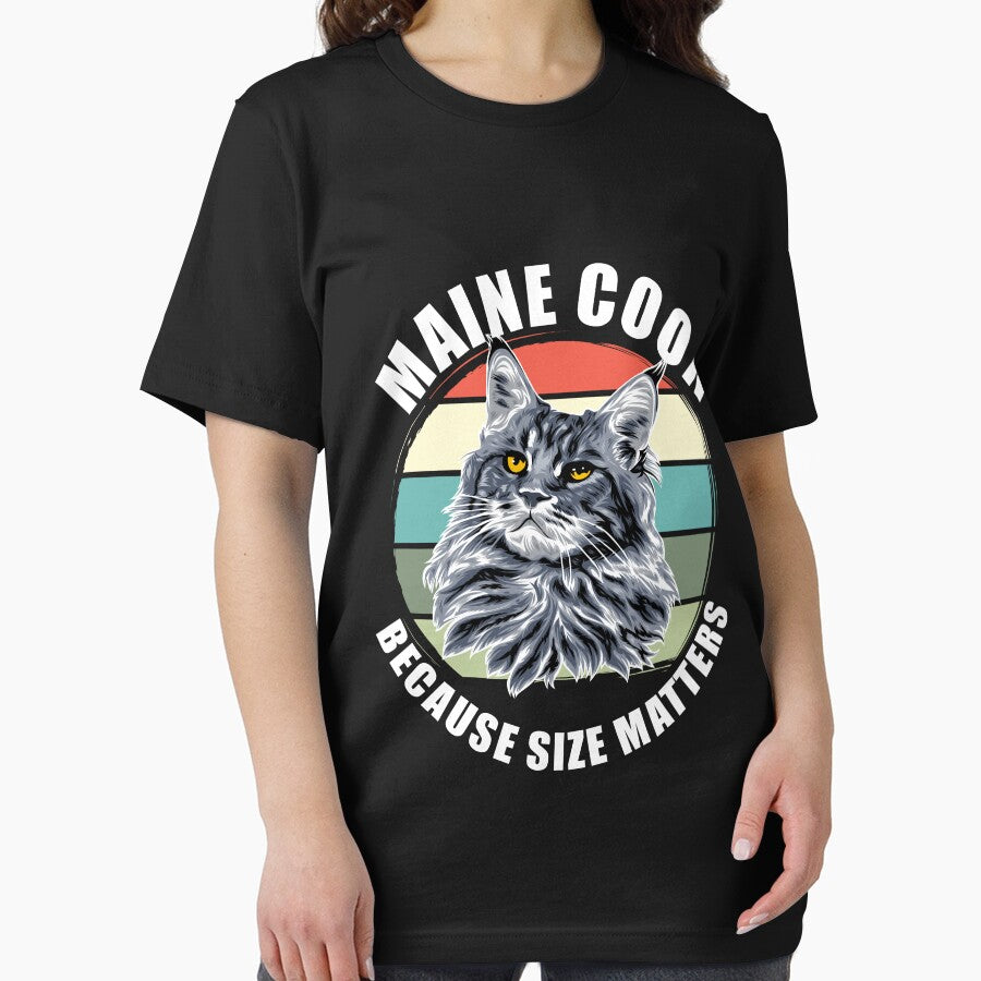 Maine Coon Cat Because Size Matters by kudostees