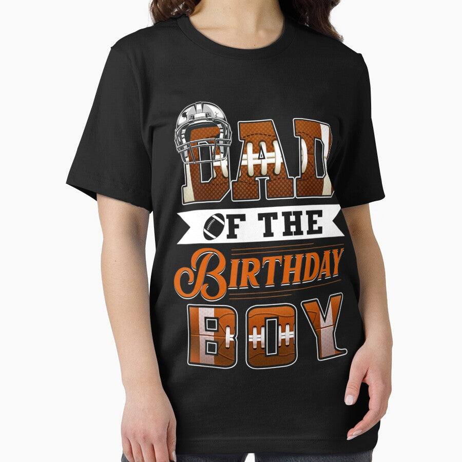 Dad Of The Birthday Boy Football Lover Family by dokieuphuong