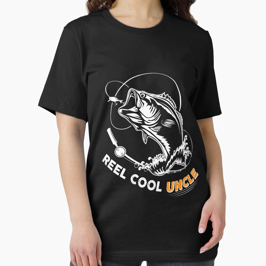 Reel Cool Uncle Cute Bass fish Father's day by ericrichard059