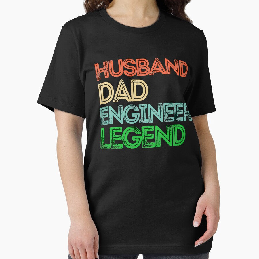 Husband Dad Engineer Legend, Engineer Father Gifts by Obiyoc