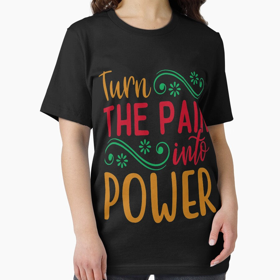 Inspirational  and  motivational quote :Turn  The Pain Into Power by remonss