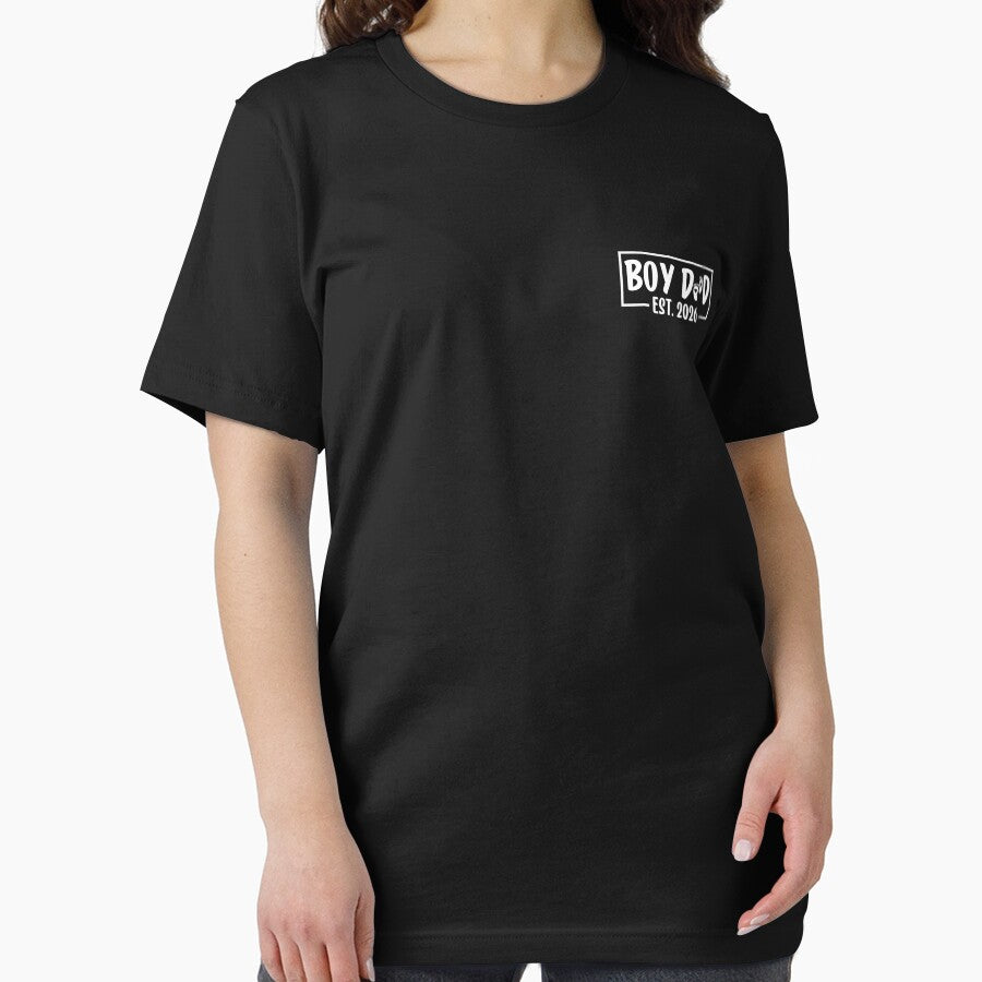 Dad of Boy Est. 2026 Logo Dad Father Daddy by SakuraPxl