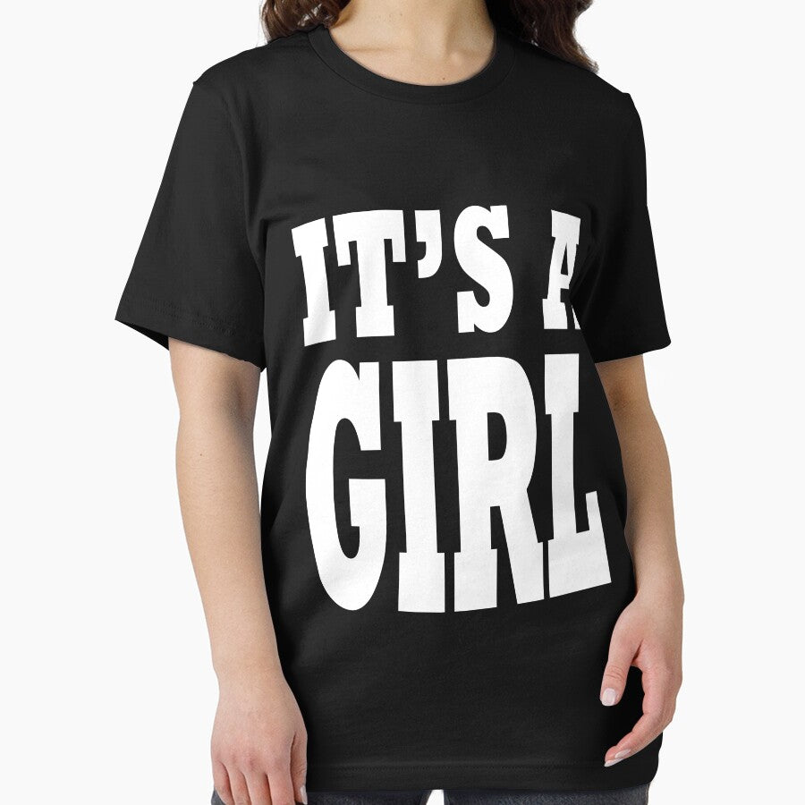 its  a thing whiteIts A Girl Adoption Party Cute Funny Gender Reveal Baby Shower T Shirt by arcadetoystore