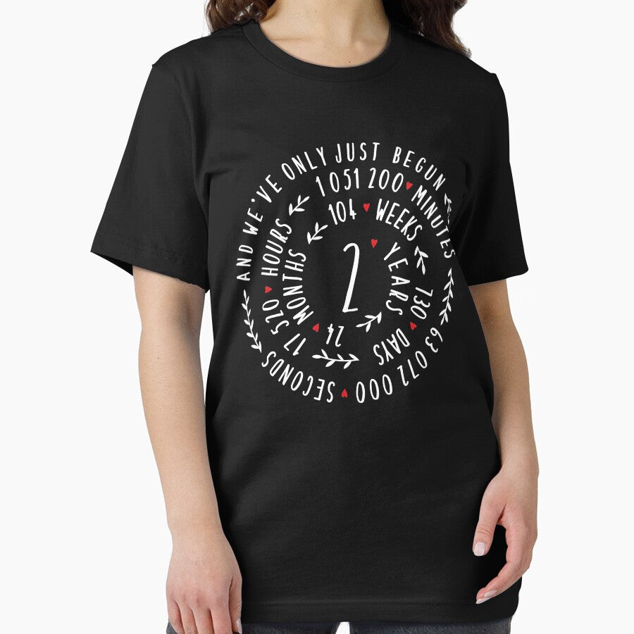 Second And We've Only Just Begun - 2nd Anniversary T-shirts, Phone Cases And Other Gifts by MemWear