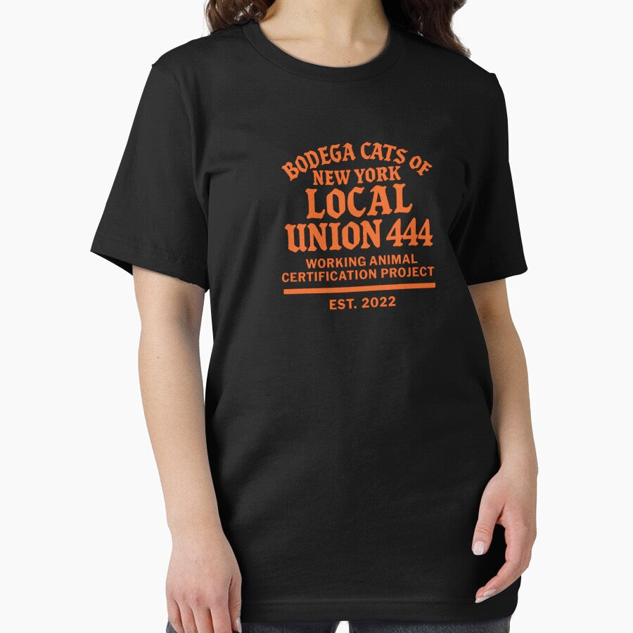 Bodega Cats Local Union 444 T-Shirt by Bodega Cats of New York