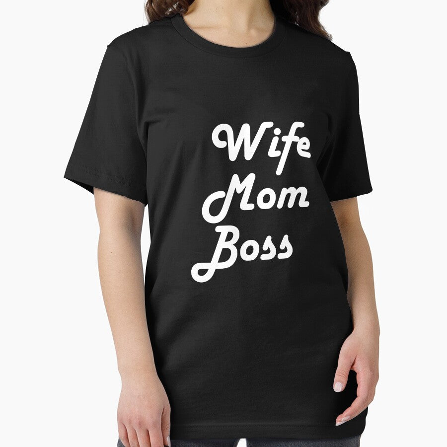 Wife Mom Boss shirt - Mom Shirt - Wife Shirt - Gift for mom - Gifts for Wife - Mothers day gift - Christmas Gift Mom - Cute Boss Gift T-Shirt by Laura J Devera ⭐⭐⭐⭐⭐