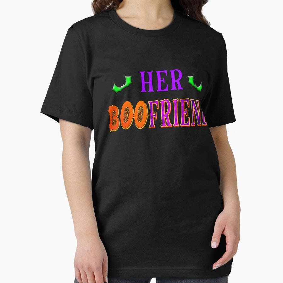 Her Boofriend  Couple Halloween Matching by Nzgiftsandmore