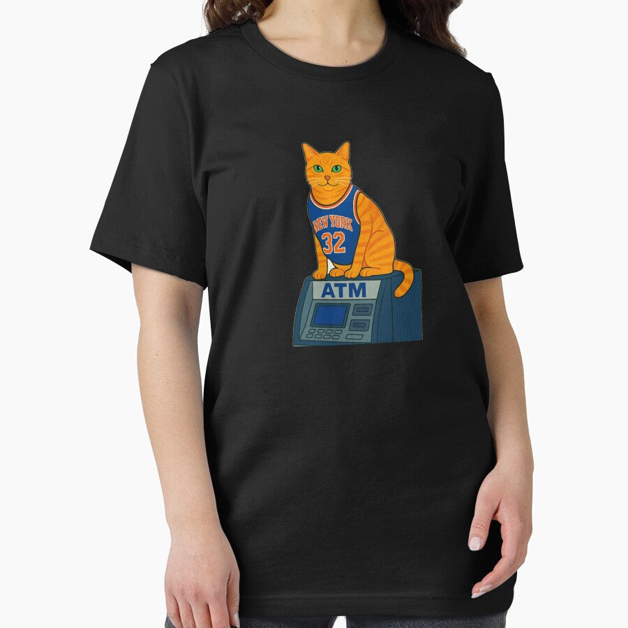 NYC Bodega Cat Basketball T-Shirt by Bodega Cats of New York