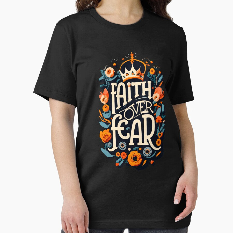 Faith Over Fear Floral by SpiritualVision