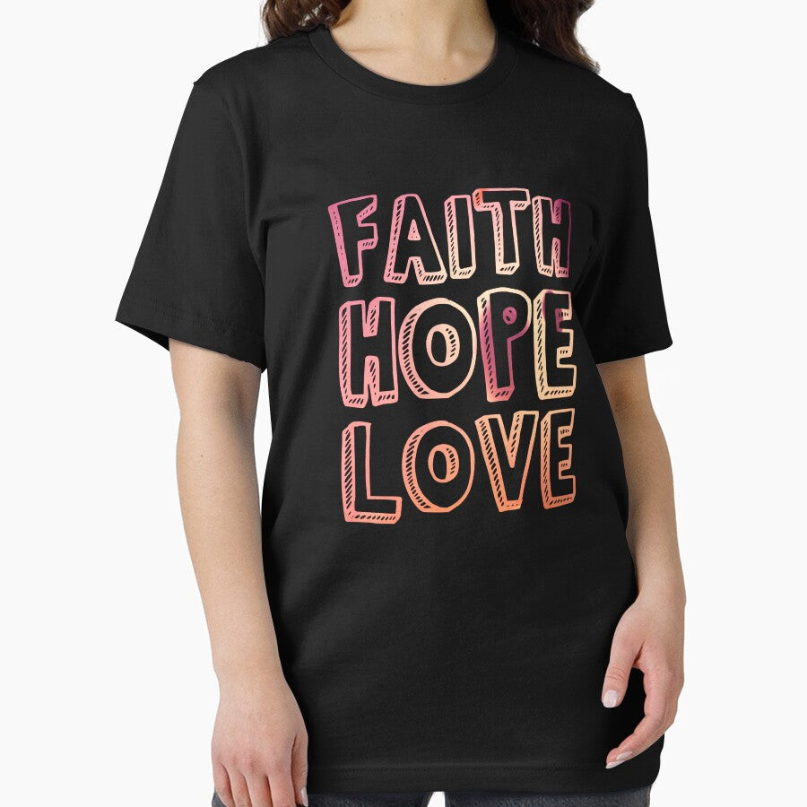 Faith Hope Love Graphic by SpiritualVision