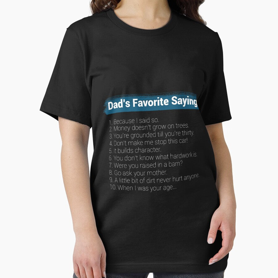 Dad's Favorite Sayings Cheap Casual Shirts Online by q4success